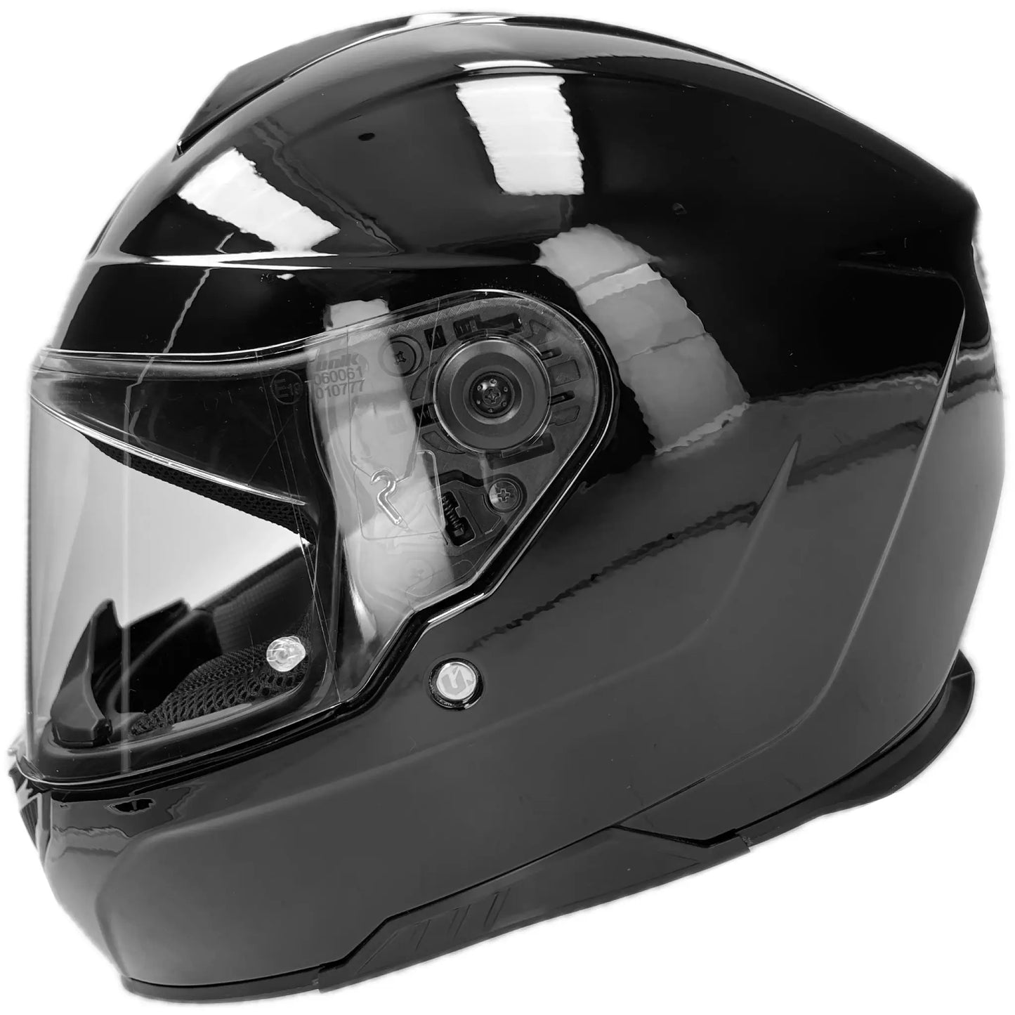 Casco Unik Ultra Solid - Negro Brillo