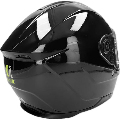 Casco Unik Ultra Solid - Negro Brillo