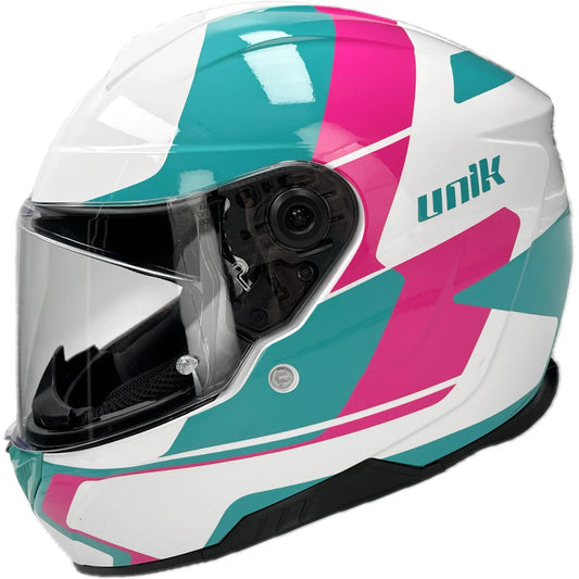 Casco Unik Ultra Liveries - Blanco/Rosa