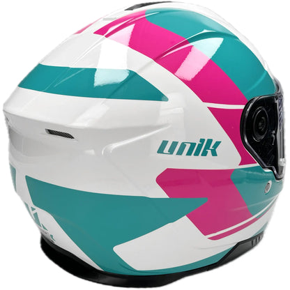 Casco Unik Ultra Liveries - Blanco/Rosa