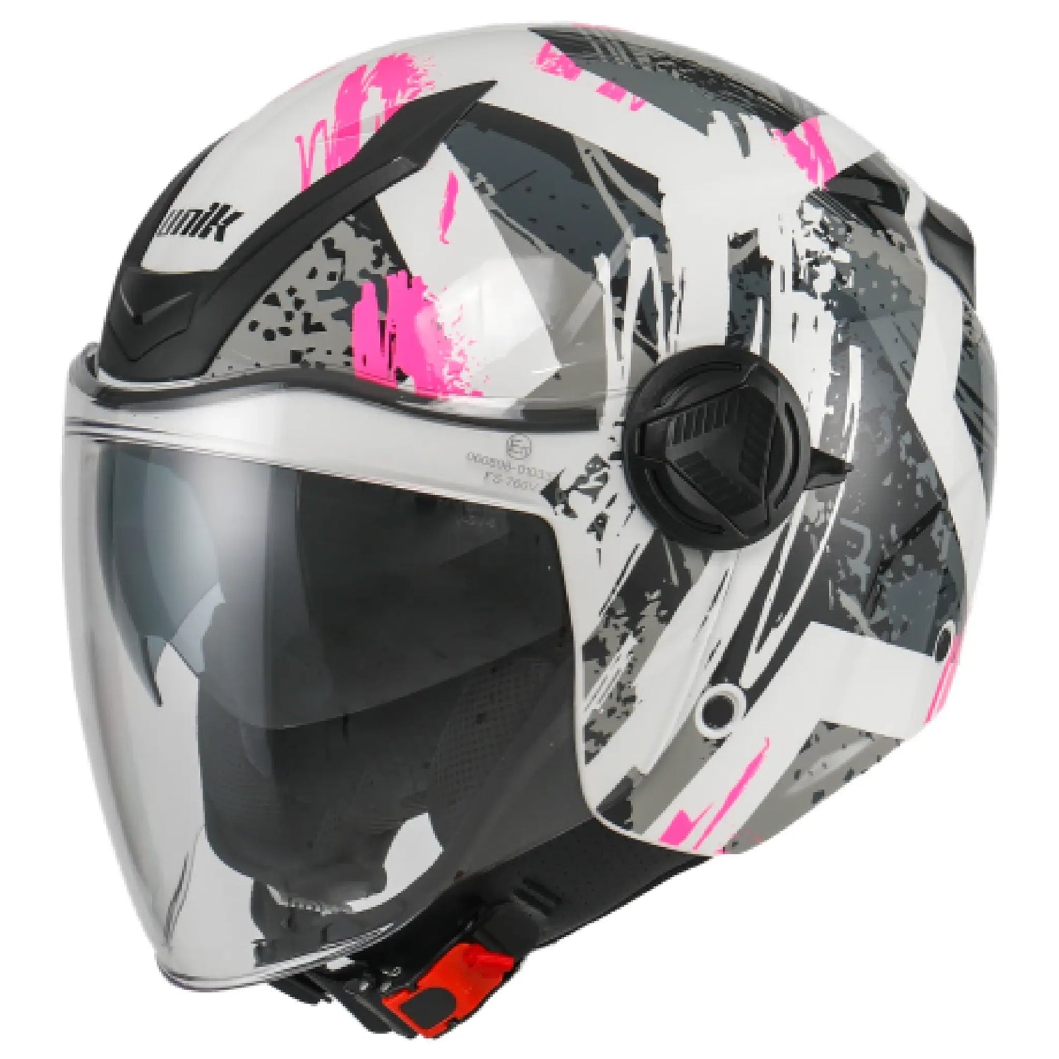 Casco Unik Venus DV - Blanco/Rosa