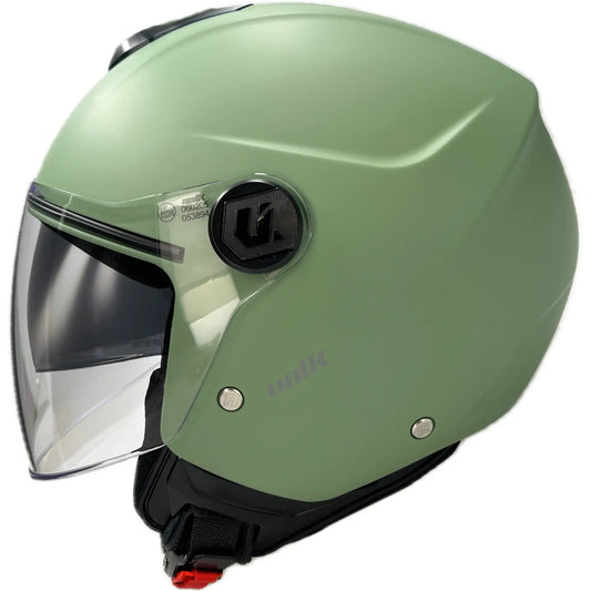 Casco Unik Vertex DV Solid - Verde Oliva Mate