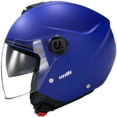 Casco Unik Vertex DV Solid - Azul Oscuro Mate