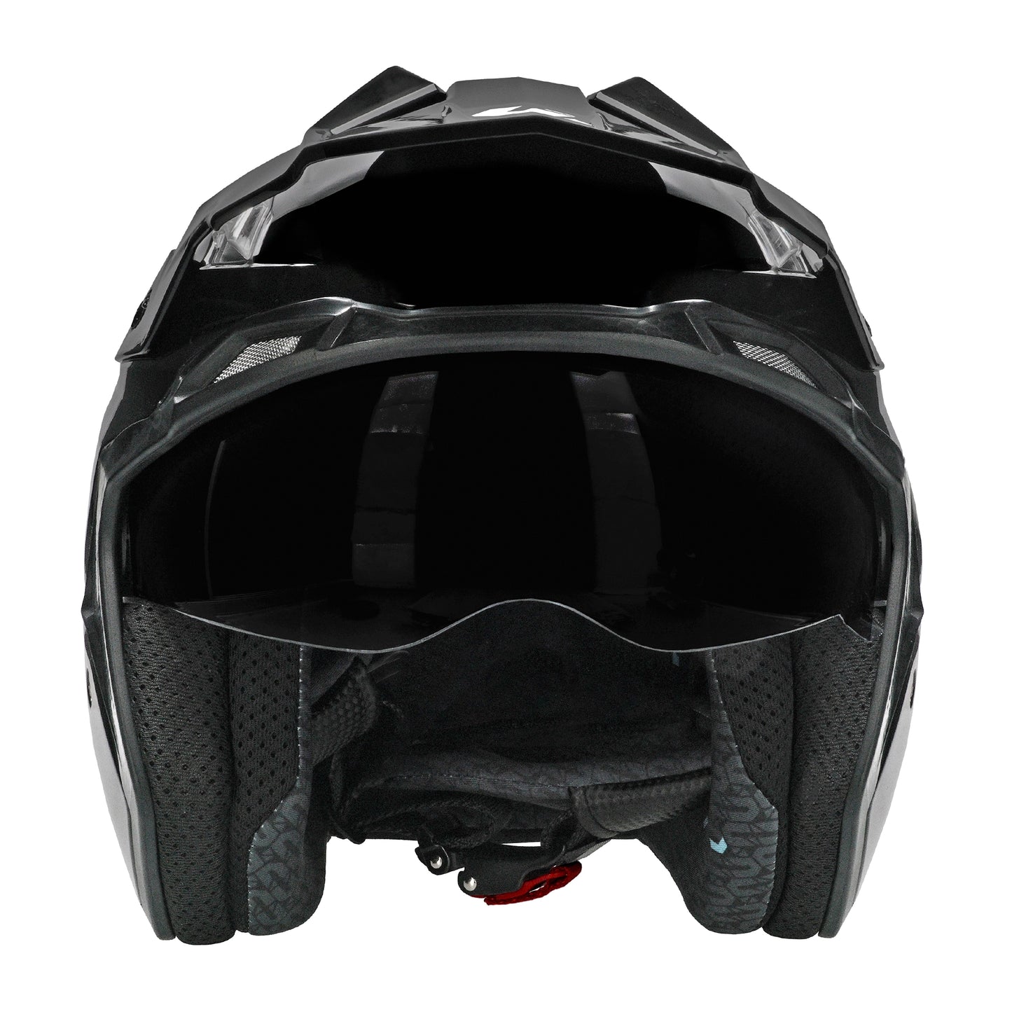 Unik Link DV Solid Helmet - Gloss Black