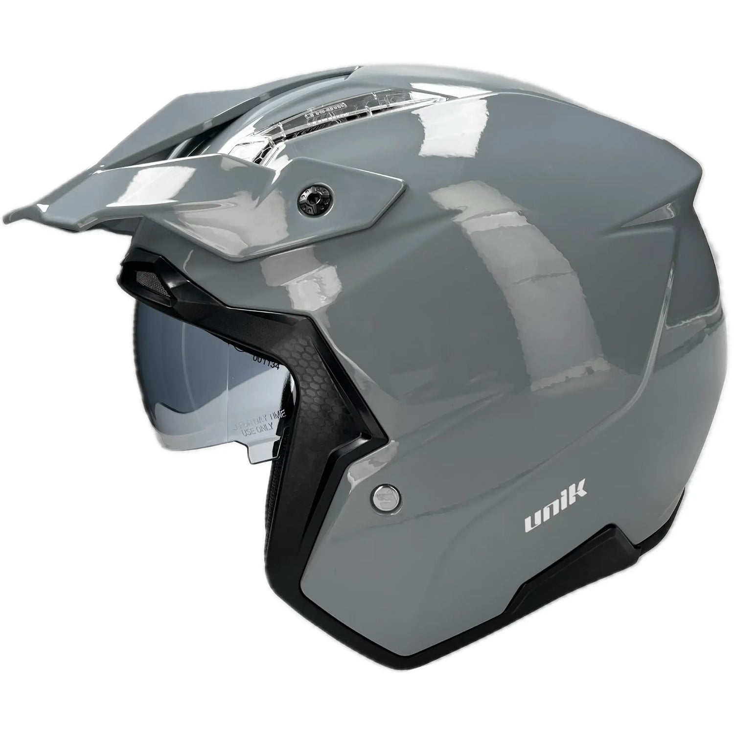 Casco Unik Link DV Solid - Gris Nardo