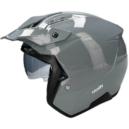 Casco Unik Link DV Solid - Gris Nardo