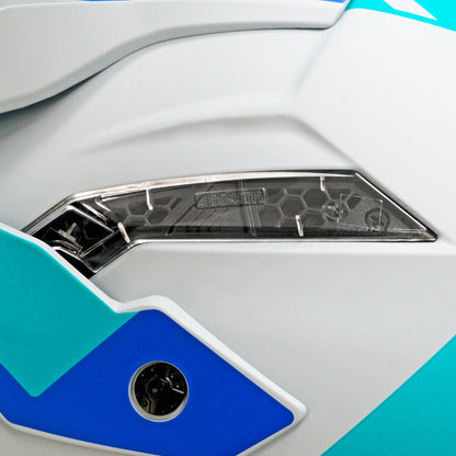 Unik Link DV Blueza Helmet - Grey/Blue