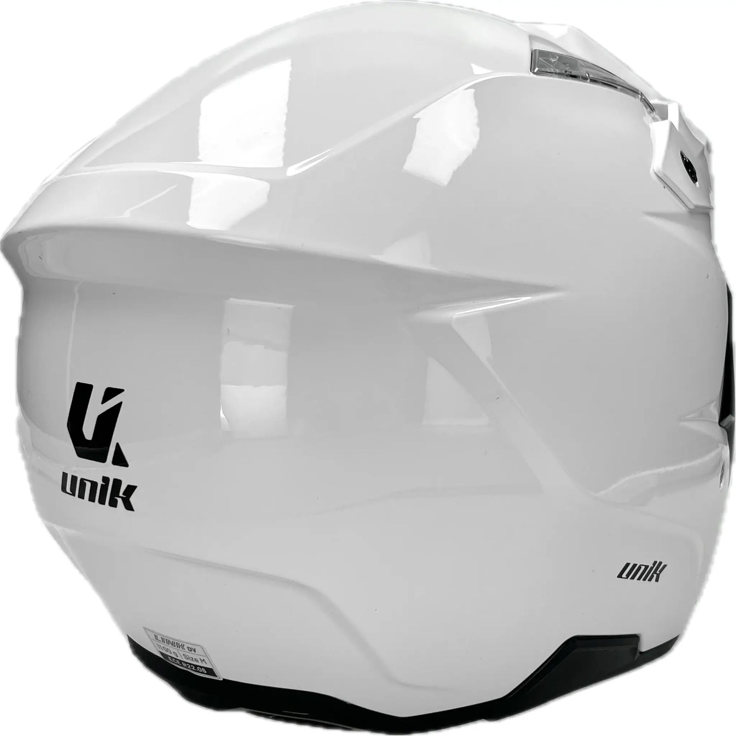 Casco Unik Link DV Solid - Blanco Brillo