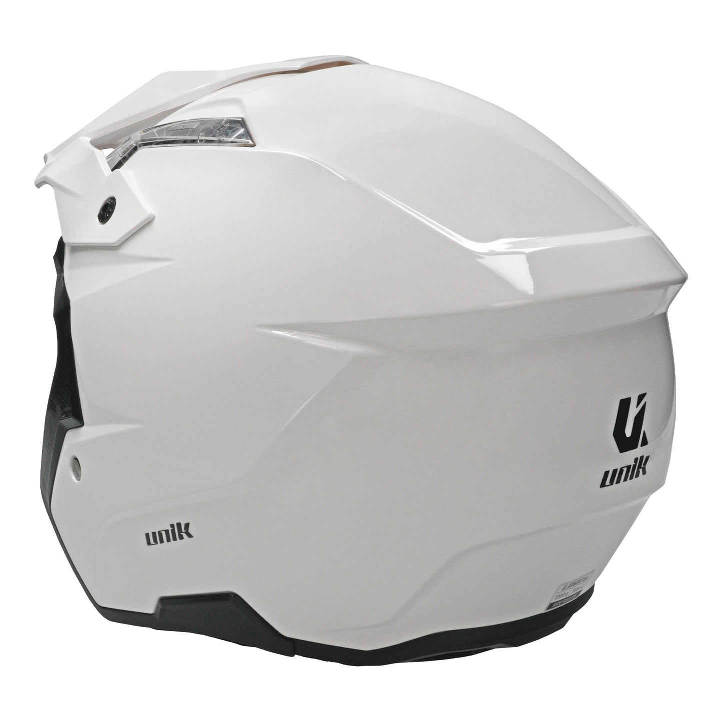 Unik Link DV Solid Helmet - Gloss White