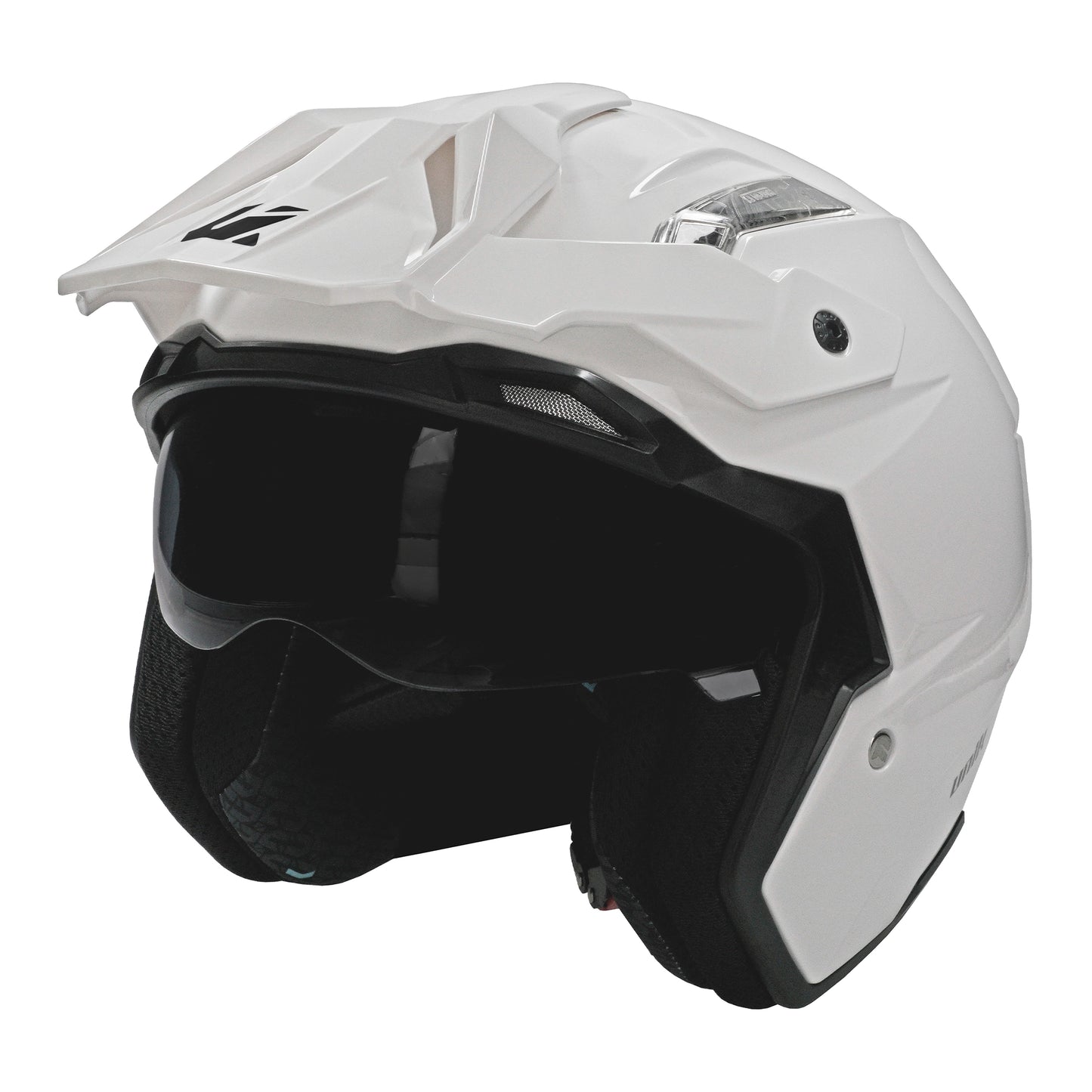 Unik Link DV Solid Helmet - Gloss White