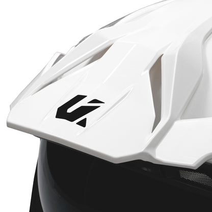Unik Link DV Solid Helmet - Gloss White