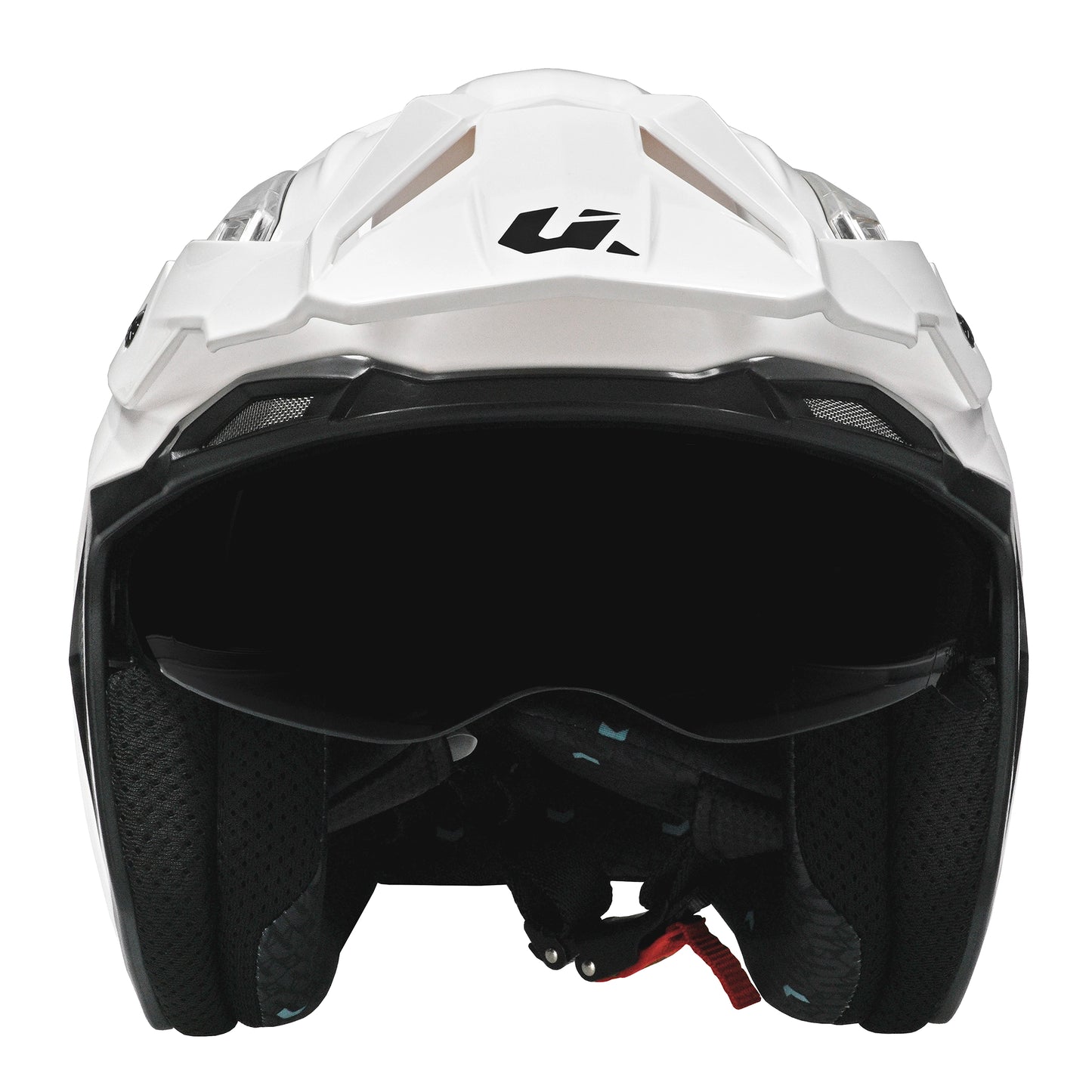 Unik Link DV Solid Helmet - Gloss White