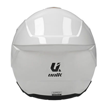 Unik Link DV Solid Helmet - Gloss White
