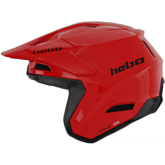 Casco Hebo Zone Pro Monocolor - Rojo Brillo