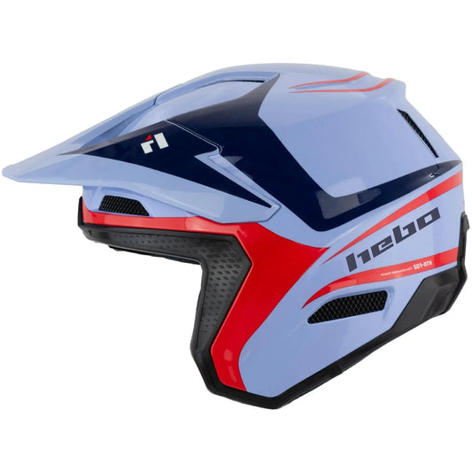 Casco Hebo Zone Pro Auron - Azul/Rojo