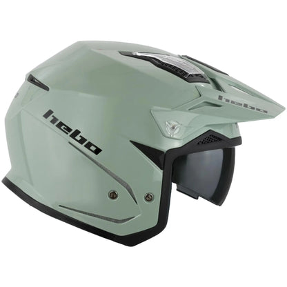 Casco Hebo Zone 5 Monocolor - Verde Brillo