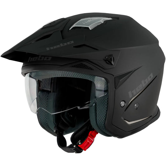 Casco Hebo Zone 5 Monocolor - Negro Mate