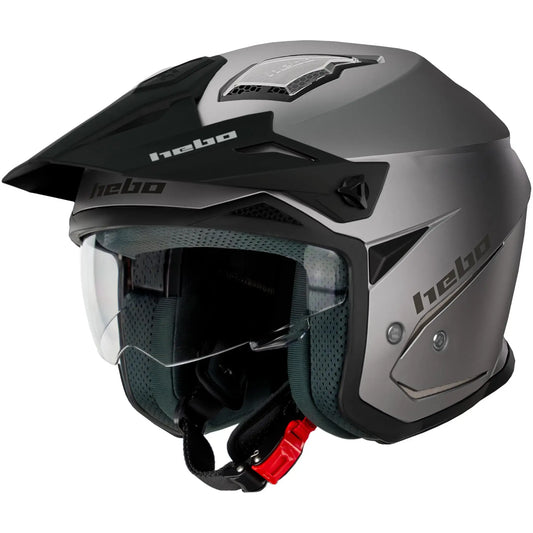Casco Hebo Zone 5 Duo - Titanio Mate