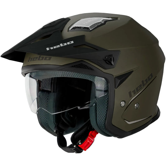 Casco Hebo Zone 5 Duo - Verde Mate
