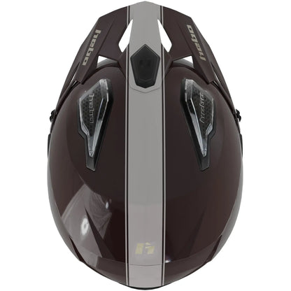 Casco Hebo Zone 5 Line - Granate Brillo