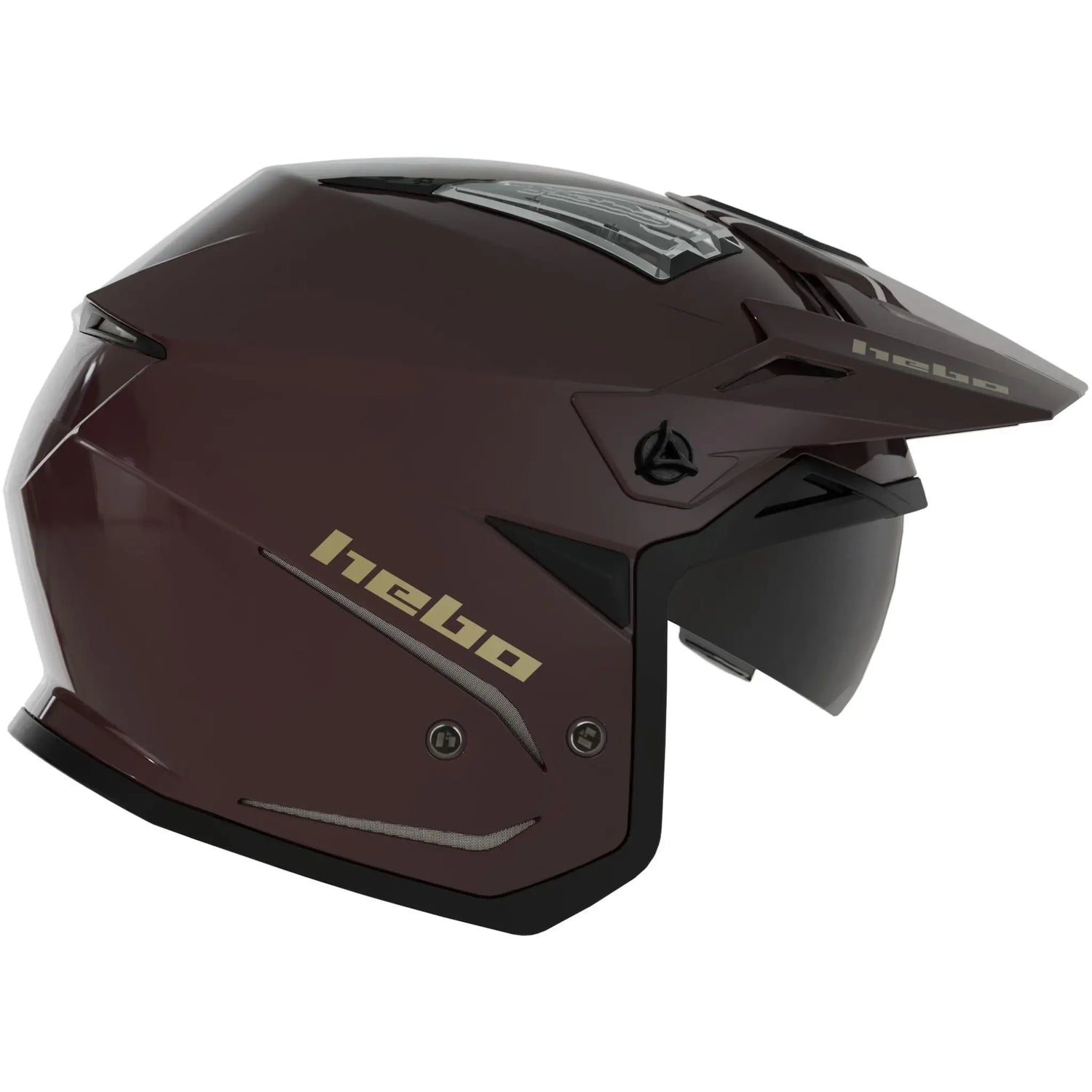 Casco Hebo Zone 5 Line - Granate Brillo