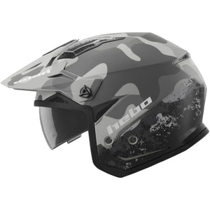 Casco Hebo Zone 5 Camo - Negro/Gris Mate