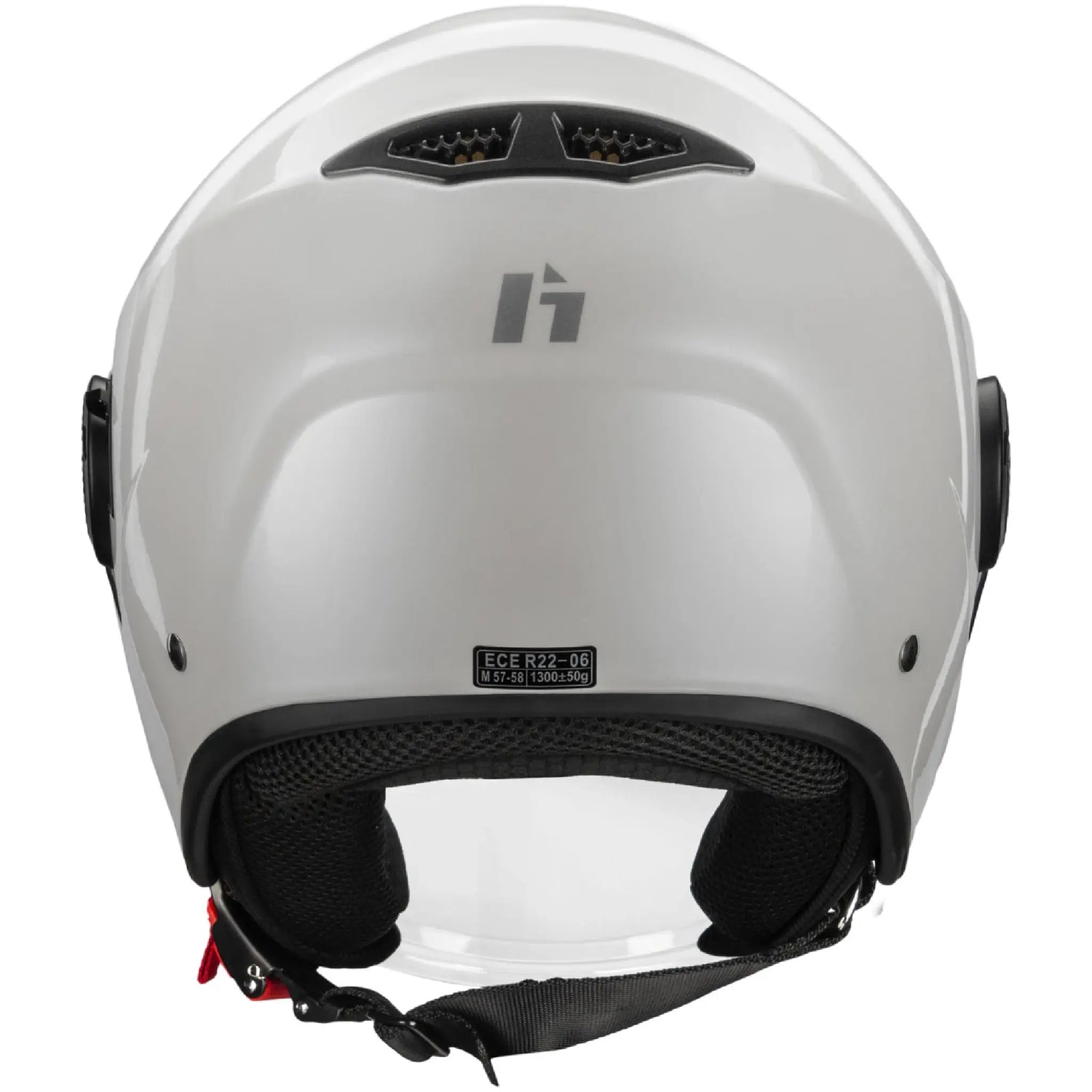 Casco Hebo Demi Jet CTR - Blanco Brillo
