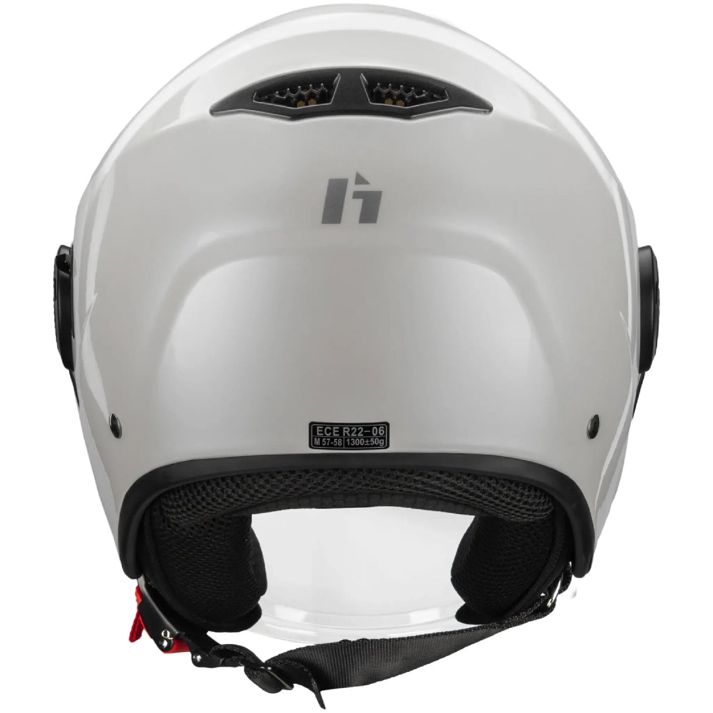 Casco Hebo Demi Jet CTR - Blanco Brillo