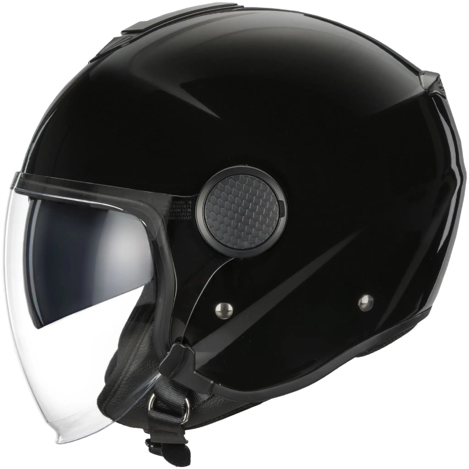 Casco Hebo Demi Jet CTR - Negro Brillo