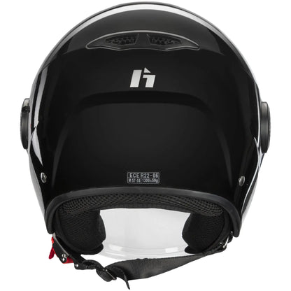 Casco Hebo Demi Jet CTR - Negro Brillo