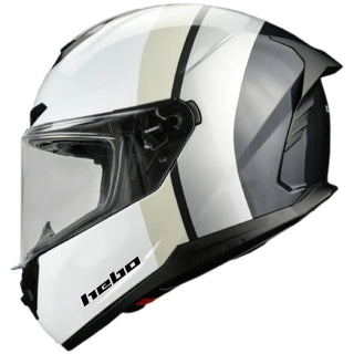 Casco Hebo Rush - Gris/Blanco