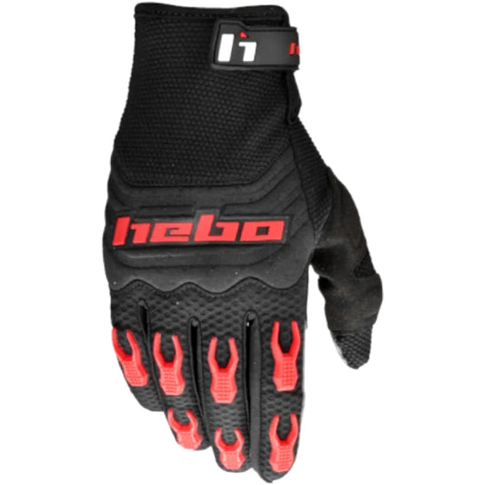 Guantes Hebo Baggy II - Negro/Rojo