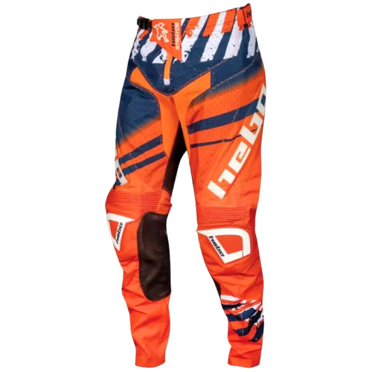 Pantalón Hebo MX Stratos Junior - Naranja/Azul