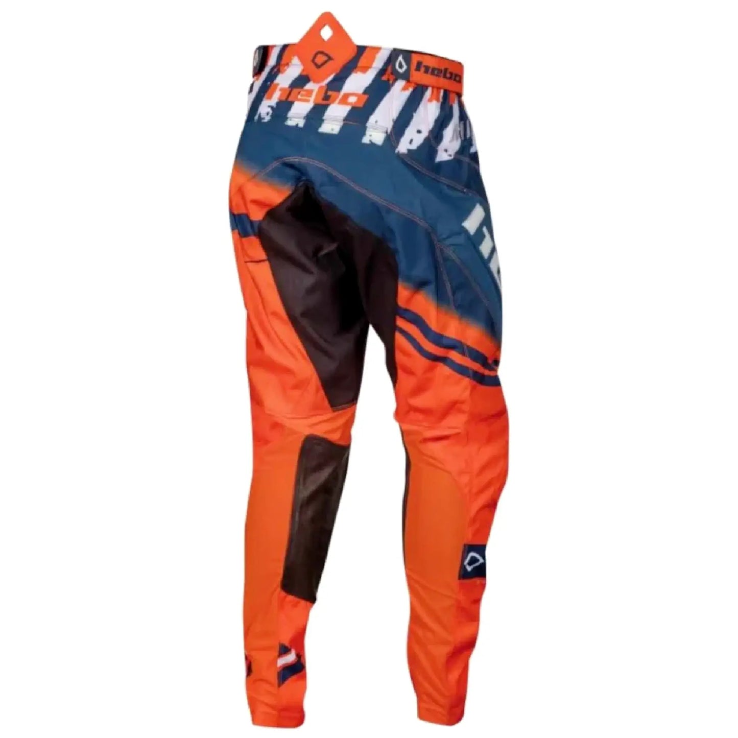 Pantalón Hebo MX Stratos Junior - Naranja/Azul