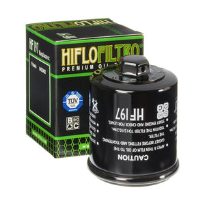 Filtro de aceite Hyosung MS3 125-250 / GD250 N-R Hiflofiltro HF197