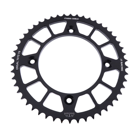 Corona de Alumínio 50 Dientes Negro JTA895 JT Sprockets JTA895.50BLK