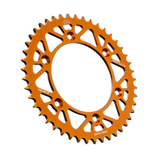 Corona de Alumínio 41 Dientes Naranja JTA897 JT Sprockets JTA897.41ORG