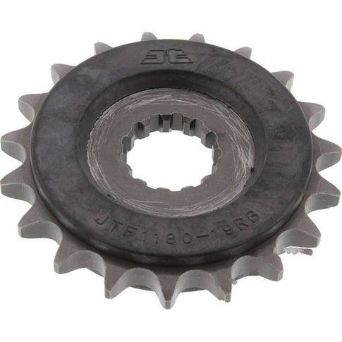 Piñon de Acero 19 Dientes Con Goma JTF1180 JT Sprockets JTF1180.19RB