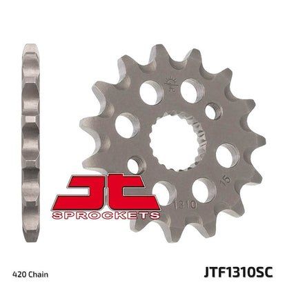 Piñon de Acero 15 Dientes antibarro JTF1310 JT Sprockets JTF1310.15SC