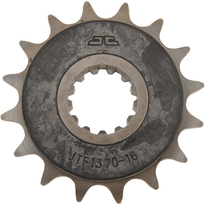 Piñon de Acero 16 Dientes Con Goma JTF1370 JT Sprockets JTF1370.16RB