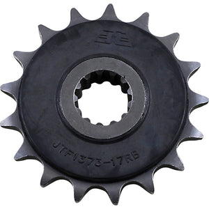 Piñon de Acero 17 Dientes Con Goma JTF1373 JT Sprockets JTF1373.17RB