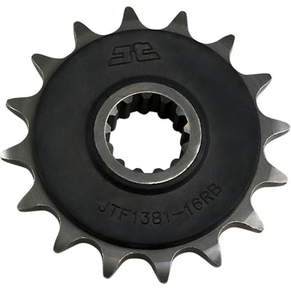 Piñon de Acero con goma Honda CB 500 13-20 Z-16 JT Sprockets JTF1381.16RB