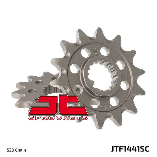 Piñon de acero antibarro Suzuki RMZ 450 2005-12 / RMX 450 2010-17 Z-13 JT Sprockets