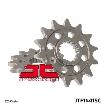 Piñon de acero antibarro Suzuki RMZ 450 2005-12 / RMX 450 2010-17 Z-13 JT Sprockets