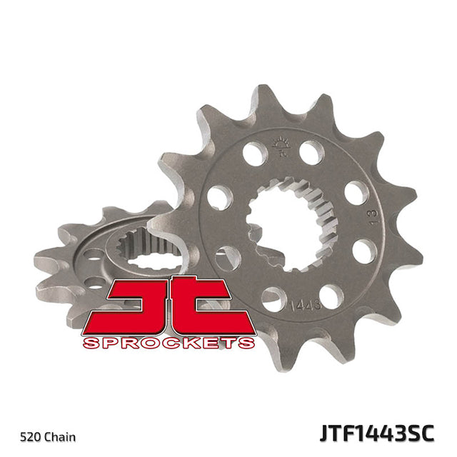 Piñon de acero antibarro Suzuki RMZ 450 2013-20 Z-14 JT Sprockets