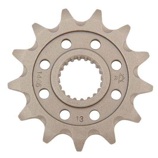 Piñon de acero antibarro Kawasaki KXF 250 4T 2006-20 Z-13 JT Sprockets JTF1446.13SC