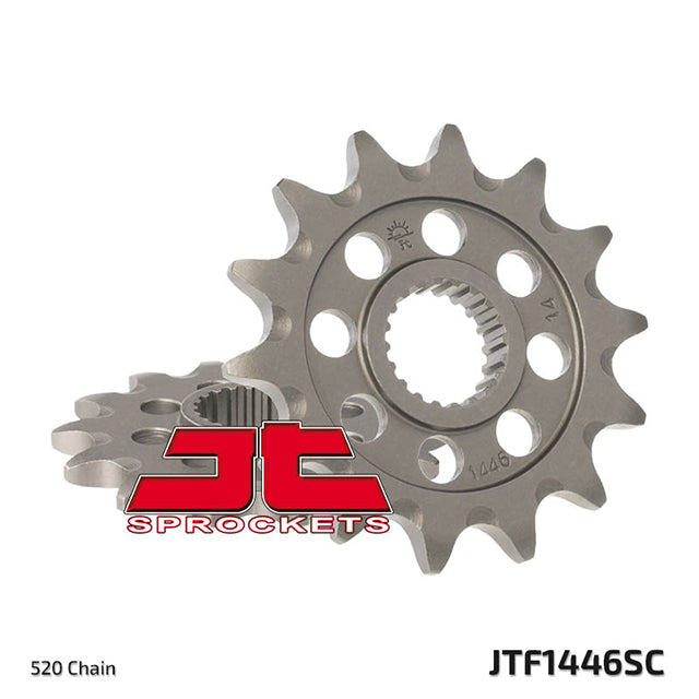 Piñon de acero antibarro Kawasaki KXF 250 4T 2006-20 Z-13 JT Sprockets