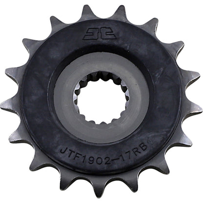 Piñon de Acero 17 Dientes Con Goma JTF1902 JT Sprockets JTF1902.17RB