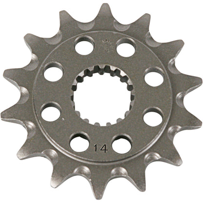 Piñon de Acero 14 Dientes antibarro JTF824 JT Sprockets