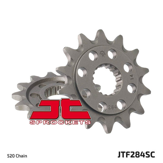 Piñon de acero antibarro Honda CR 250 1988-07 / CRF 450 2002-21 Z-14 JT Sprockets JTF284.14SC